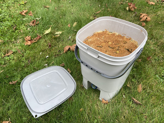 Bokashi - Phase II  Turning Your Pre-Compost Into Beautiful Black Gold!