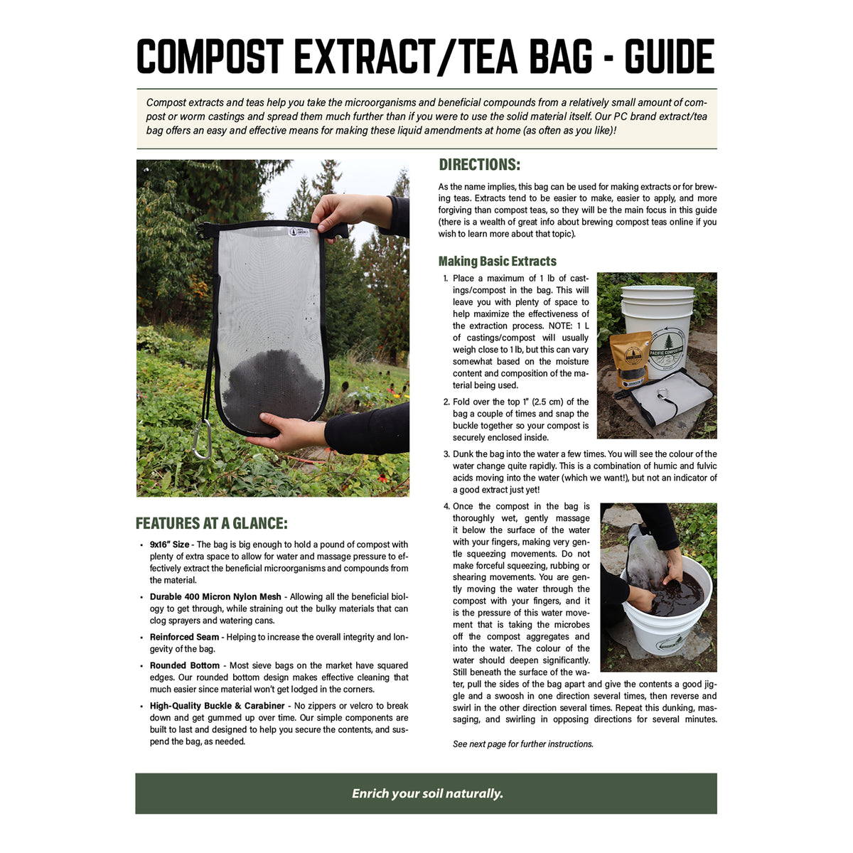 Compost Extract/Tea Bag
