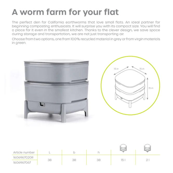 Urbalive Compact Worm Farm
