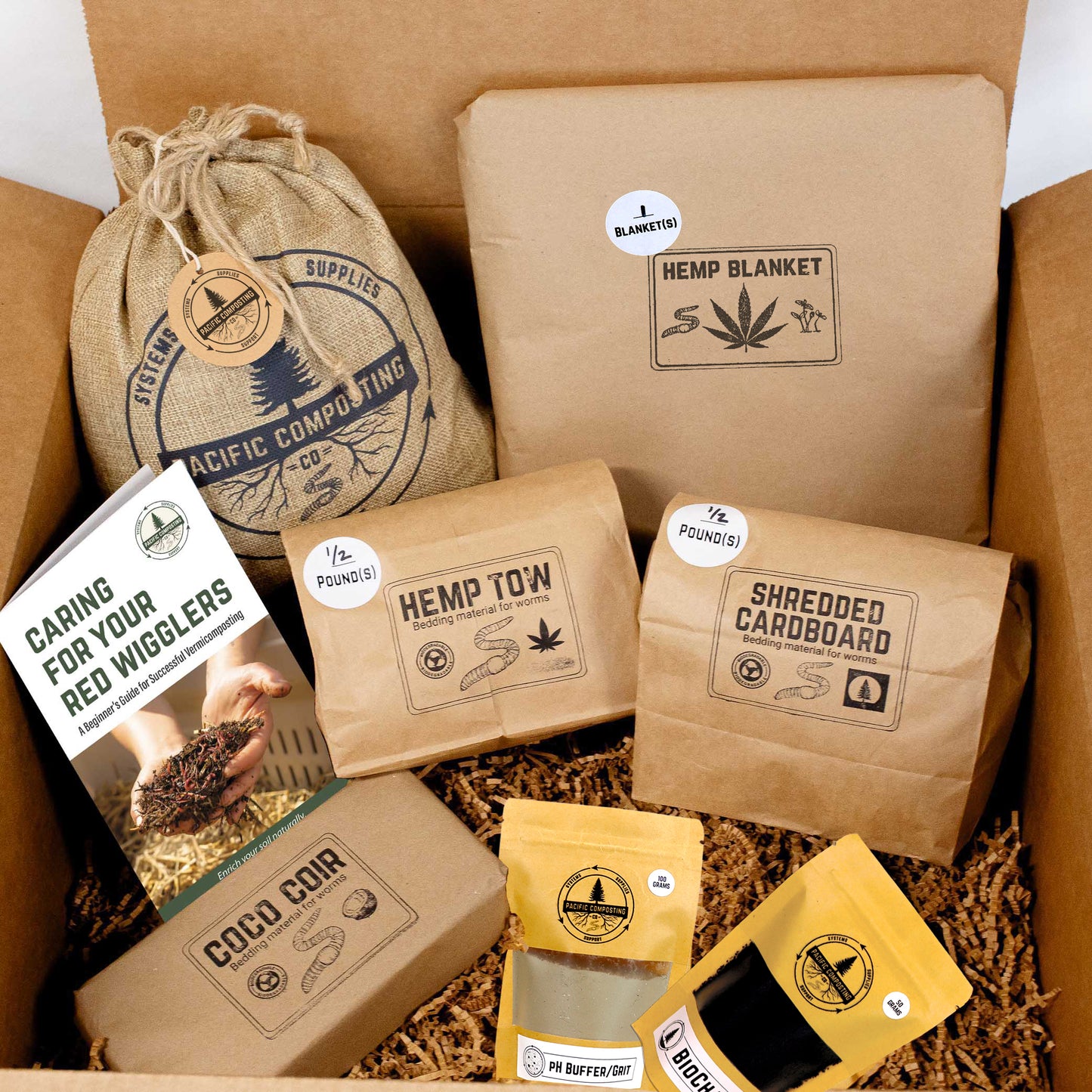 Worm Starter Kit for Vermi Composting in Canada