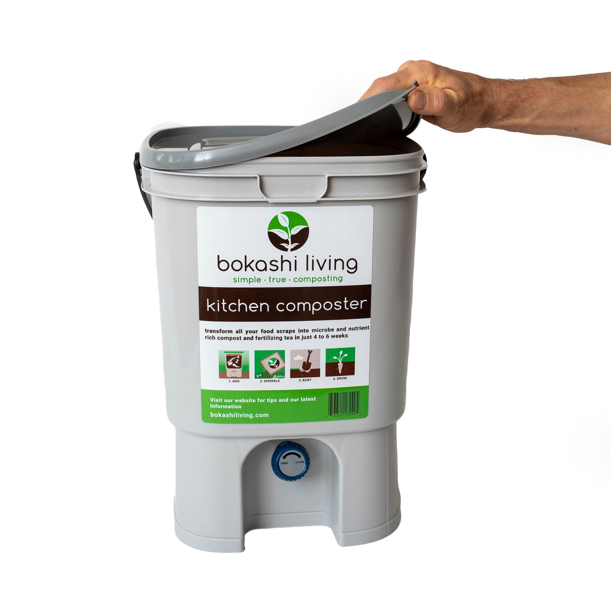 Bokashi Composting Method